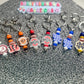 College & Pro Sports Beaded Keychains | UK, Alabama, OSU, & More