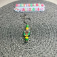 Positive Affirmation Beaded Keychains – Retro Groovy & Inspirational