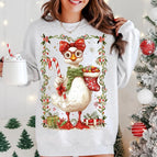 Christmas Goose Crewneck Sweatshirt! / Small