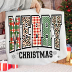 Merry Christmas Crewneck Sweatshirt! / White / Small