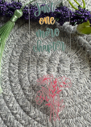 3D UV Acrylic Bookmark – Stylish, Durable & Unique - Daisy Designs & Creations, LLC