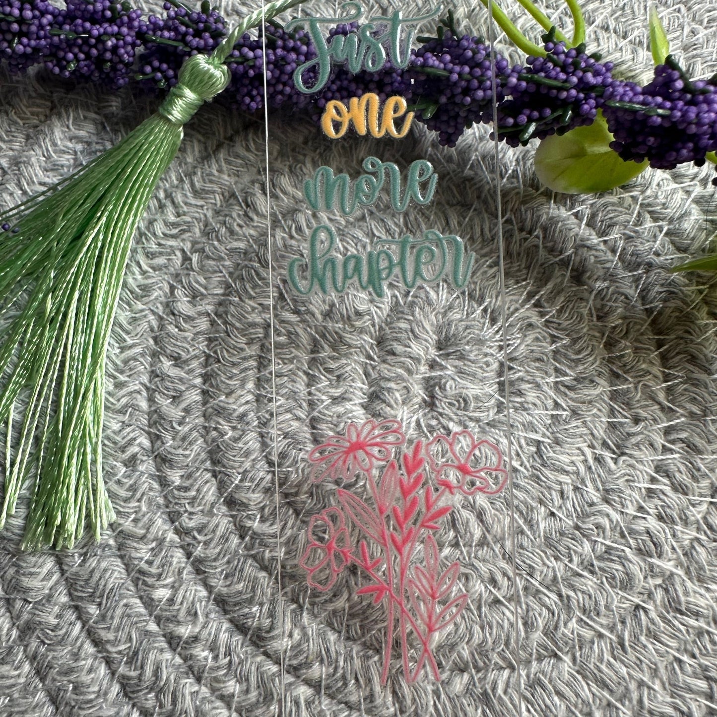 3D UV Acrylic Bookmark – Unique, Vibrant & Durable - Daisy Designs & Creations, LLC