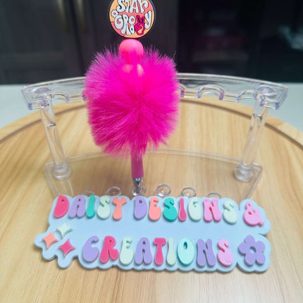 New Product Launch! Fuzzy Acrylic Beaded Pens Collection – BPA Free Beads & Vocals - Daisy Designs & Creations, LLC