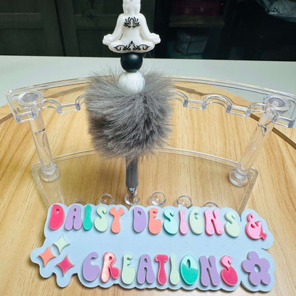 New Product Launch! Fuzzy Acrylic Beaded Pens Collection – BPA Free Beads & Vocals - Daisy Designs & Creations, LLC