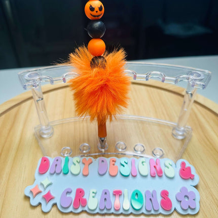 New Product Launch! Fuzzy Acrylic Beaded Pens Collection – BPA Free Beads & Vocals - Daisy Designs & Creations, LLC