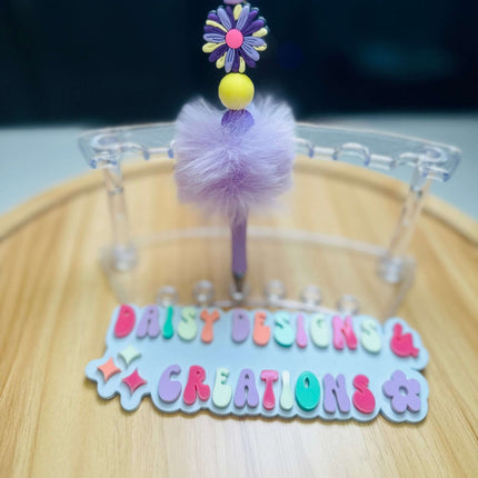 New Product Launch! Fuzzy Acrylic Beaded Pens Collection – BPA Free Beads & Vocals - Daisy Designs & Creations, LLC