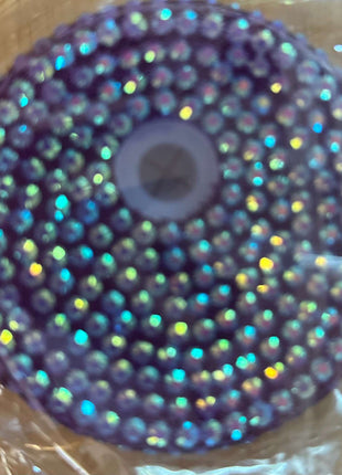 Rhinestone Bling Acrylic Lid 16oz Can Glass – Libbey Style Cup in Vibrant Colors | Sparkly Drinkware with Straw - Daisy Designs & Creations, LLC