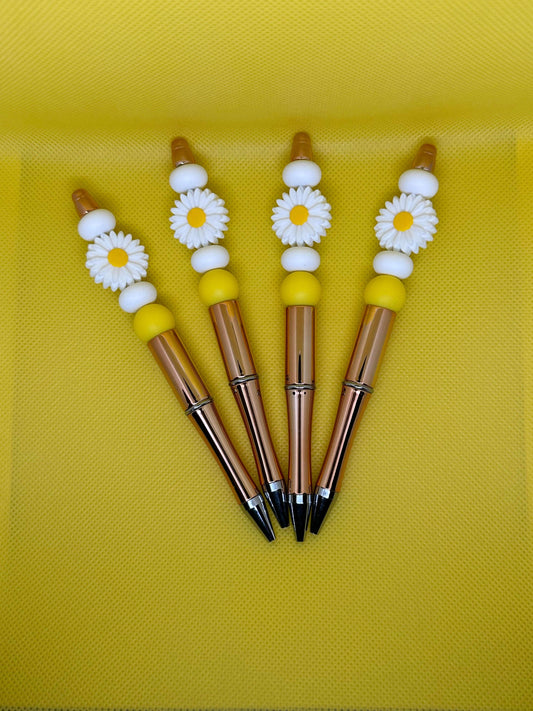 Signature Daisy Ink Pen- Limited Beaded Pen collection 5 Daisy Designs & Creations LLC