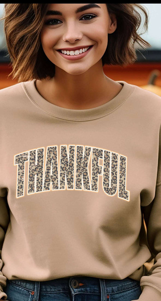 Thankful This Thanksgiving Long Sleeve Tee - Daisy Designs & Creations, LLC