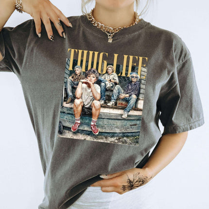 Thug Life Tee – Bold, Retro & Unapologetic - Daisy Designs & Creations, LLC