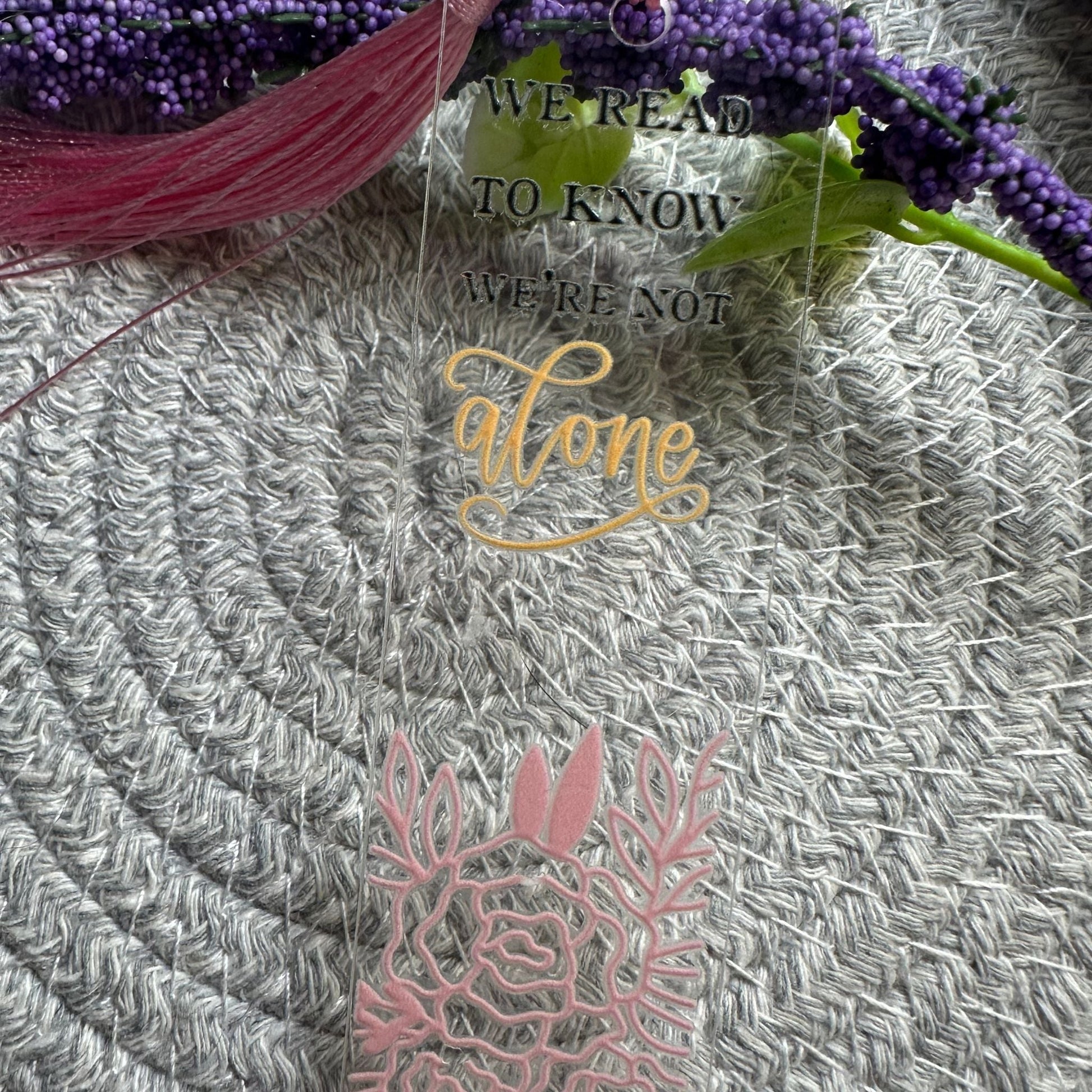 Acrylic 3D UV Bookmark – A Stylish & Durable Must - Have for Book Lovers - Daisy Designs & Creations, LLC