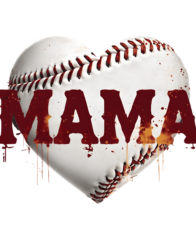 Baseball Mama T Shirts, Baseball Mom PNG, Sports Mom, Heart Baseball, Mama Design, Baseball Lovers, Digital Download For Apparel - Daisy Designs & Creations, LLC
