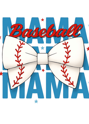 Baseball Mama T-Shirt Design PNG, Bow Baseball, Sports Mom Shirt, Trendy Mama Shirt, Baseball Lover T-Shirts, Digital Download - Daisy Designs & Creations, LLC
