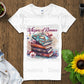 Romance Books T-Shirt Design, Book Lover Gift, Floral T-Shirt, Digital Download, T-Shirt Design, PNG File, Apparel Design - Daisy Designs & Creations, LLC
