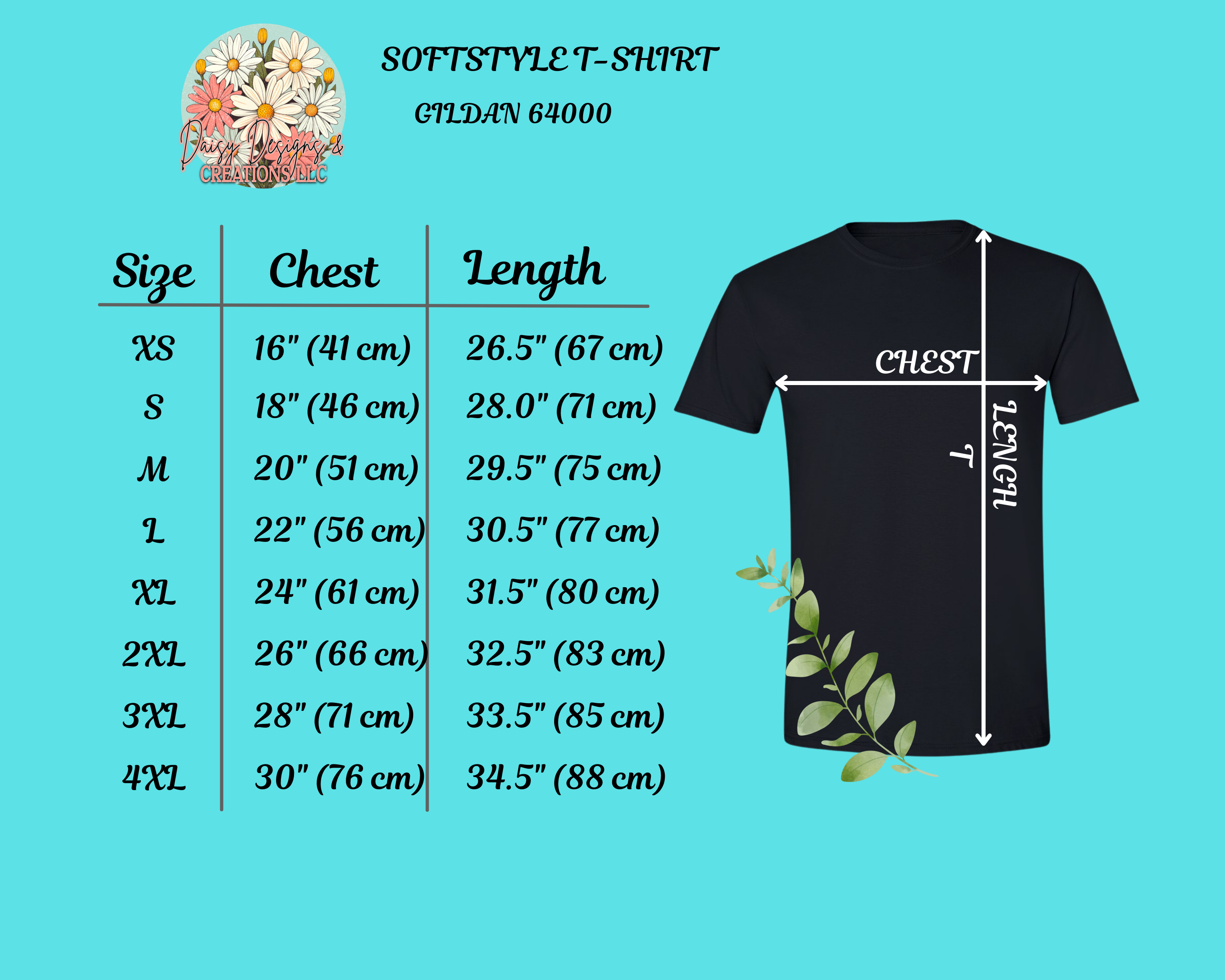 a t - shirt size guide for men and women