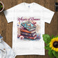 Romance Books T-Shirt Design, Book Lover Gift, Floral T-Shirt, Digital Download, T-Shirt Design, PNG File, Apparel Design - Daisy Designs & Creations, LLC