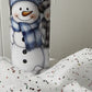 Winter Snowman 20 oz Skinny Double Insulated Tumbler